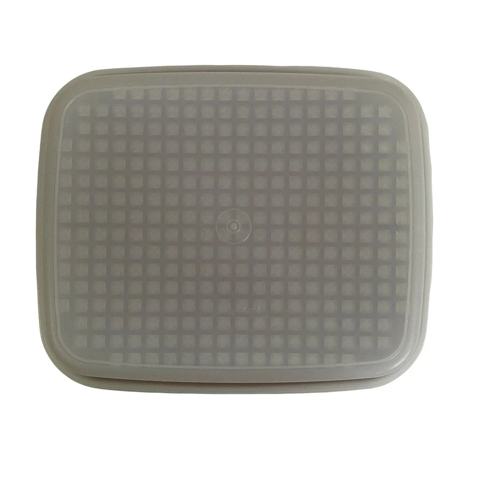 Tupperware‎ Large Season Serve Marinade Container Red 1294 Meat 1295 Sheer